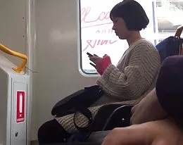 緊身褲公共自慰