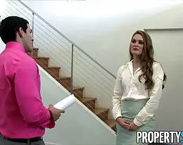 Propertysex-艾比跨是一個淘氣的房地產代理